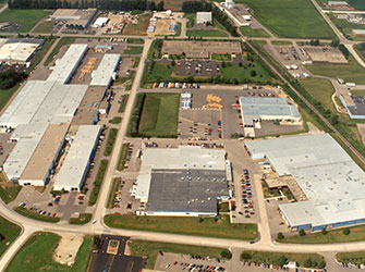 Aerial View of Viracon Campus - Owatonna, MN